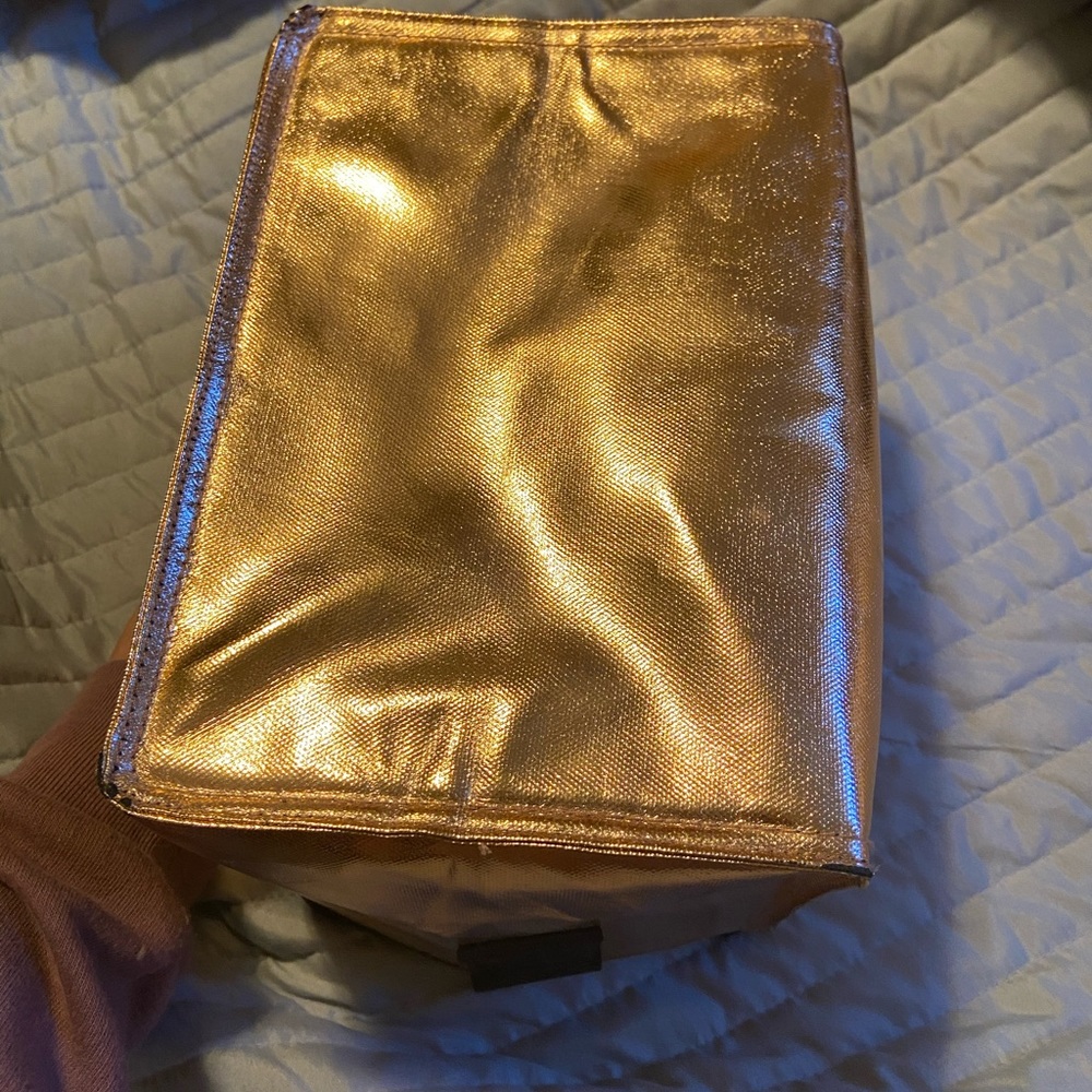 PINK lunch box, rose gold color - Picture 3 of 4